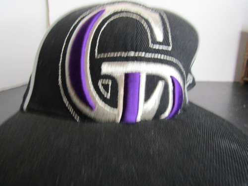 vintage colorado rockies hat new era 7 1/8 fitted baseball cap hat 100 % Wool - Bild 2 von 9
