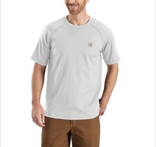 Carhartt Force FR Short Sleeve Work T-Shirt Flame Resistant Men  s Size XL