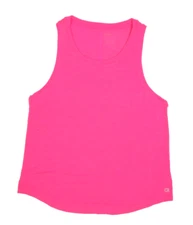 Gap Fit Womens Super Neon Pink Active Athletic Sleeveless Muscle Tank Top S