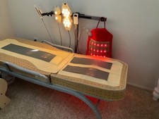 Migun FIR Chiropractic traction massage Table-Healthyline amethyst Photon-PEMF