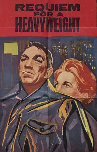 1956 Requiem for Heavyweight original 1-Sheet Movie Poster Anthony Quinn Boxing - Picture 2 of 9