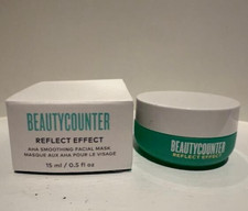 Beautycounter Reflect Effect AHA Smoothing Facial Mask NIB- .5 fl oz /15 ml-Fast