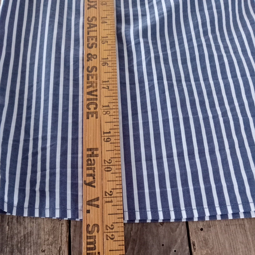 IZ Byer Striped Top Womens Small 3/4 Bell Sleeves Tie Back Neckline - Picture 11 of 11