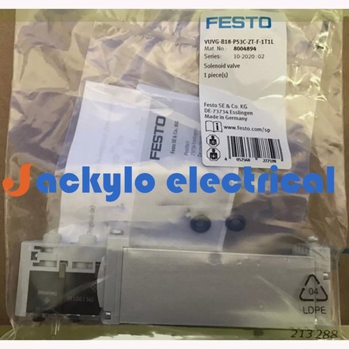 1PC FESTO VUVG-B18-P53C-ZT-F-1T1L 8004894 Solenoid Valve New Expedited Shipping - Picture 2 of 3