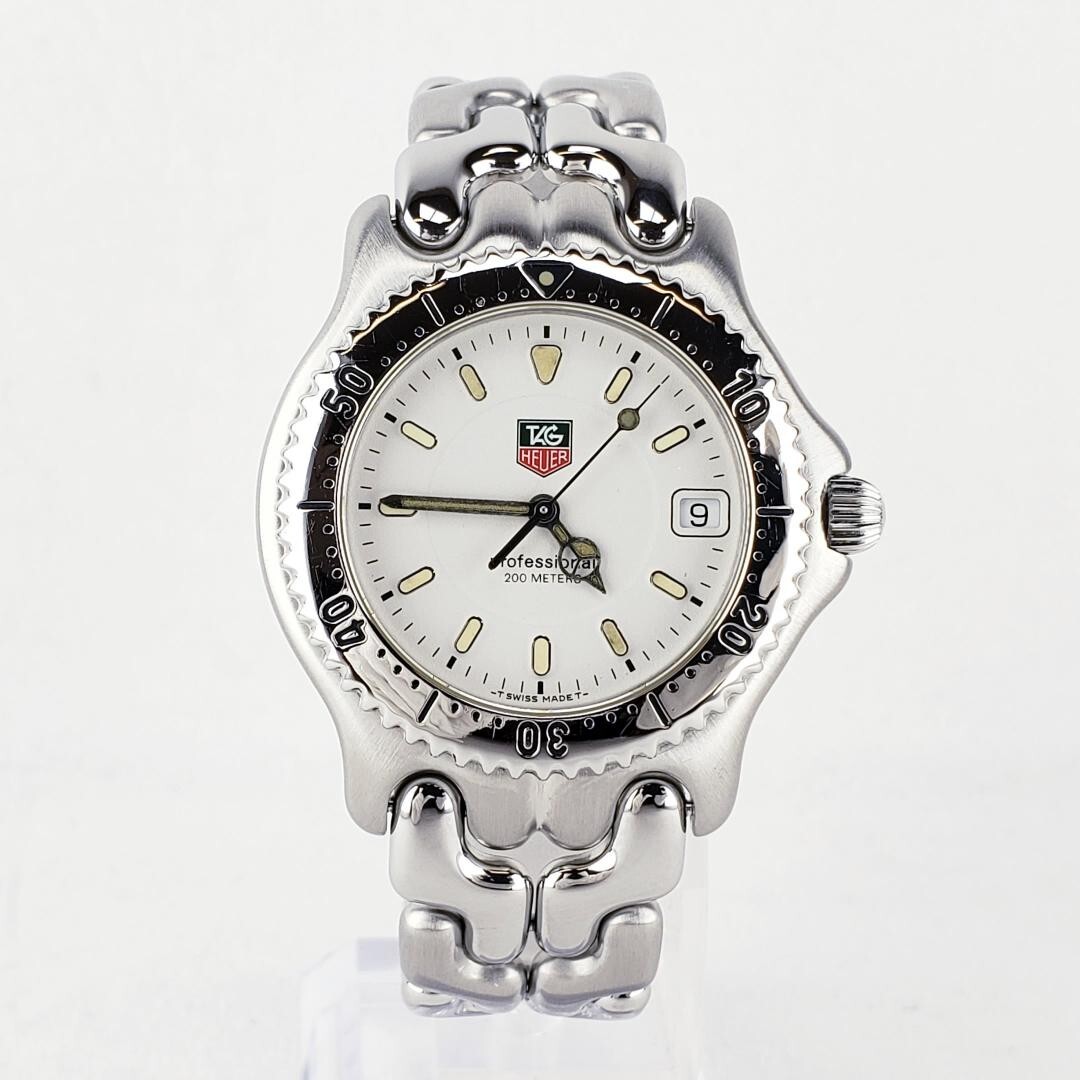 タグホイヤーWG1112-0 Tag Heuer Professional 200m Stainless Steel 38mm Wristwatch