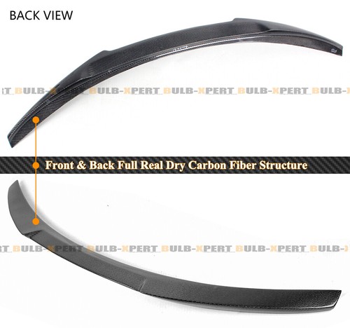 FOR 2019-2025 BMW G20 M340i 330i G80 M3 M4 STYLE REAL CARBON FIBER TRUNK SPOILER - Picture 3 of 6
