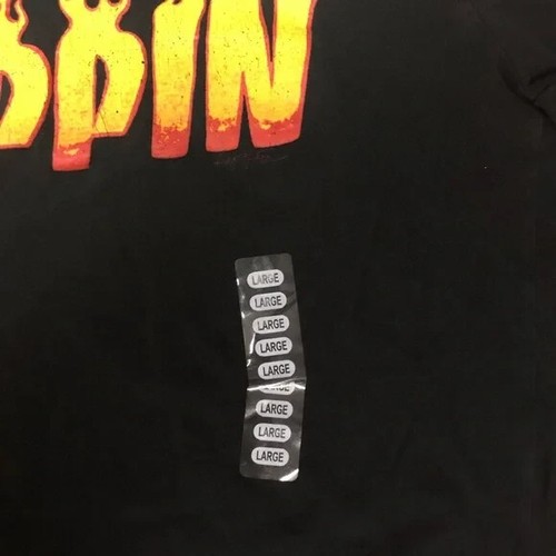 NWT Ring of Fire Trippin Fire Men’s Black T-Shirt Size Large - Picture 6 of 6