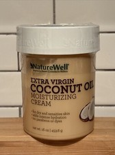 NATURE WELL Extra Virgin Coconut Oil Moisturizing Cream 16 oz. For All Skin Type