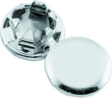 Kuryakyn 8120 Custom Chrome End Plugs for 3/8" Allen Bolts - Set of 6