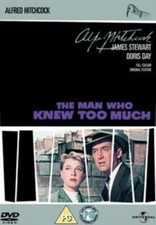 Alfred Hitchcock - The Man Who Knew Too Much - Region 2 DVD