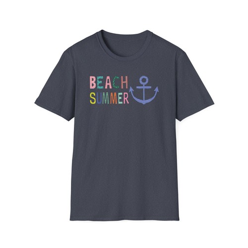 Beach Summer Soft Comfort Style T-Shirt, Color Options, Gift Tee - Unisex - Picture 25 of 27