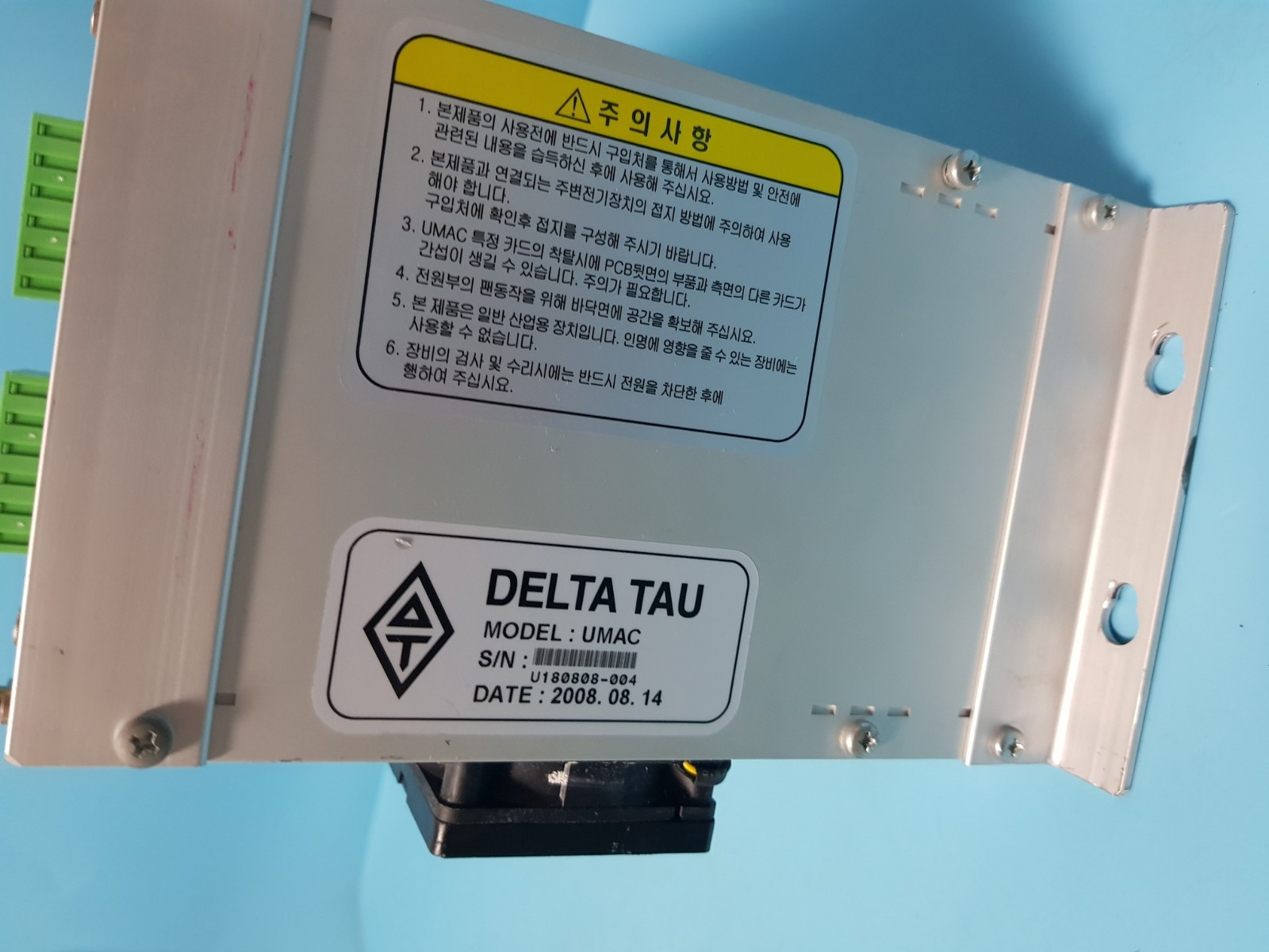 CPU Delta Tau UMAC PMAC2 Con Moduli ACC-5E, ACC-24E2A E Alimentatore - Usato