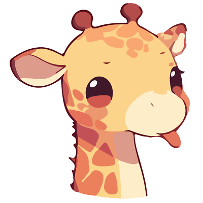 #ad Wandtattoo Aufkleber Giraffe Wandaufkleber 18X18 cm Groß EUR 9.99