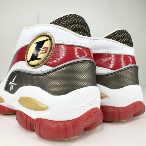 REEBOK THE ANSWER DMX OG (GX6330) | WHITE FLASH RED CORE BLACK | MEN’S 11🏀✨ - Picture 6 of 10