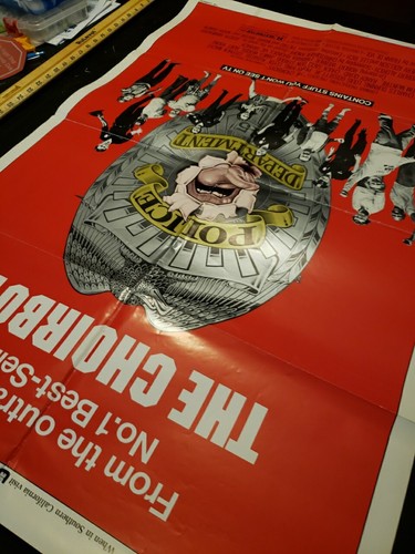 Póster de película 1977 The Choirboys 1 hoja Joseph Wambaugh Charles Durning (131f) - Imagen 22 de 24