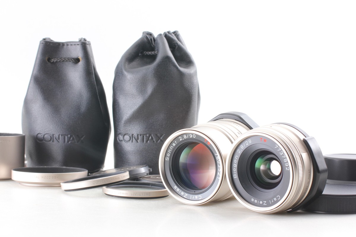 carl zeiss Sonnar 2,8/90 T✳︎ CONTAX G CONTAX Carl Zeiss Sonnar T* 90mm F/2.8 G Lens For G1 G2 From