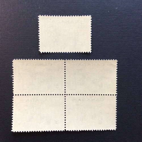 BroadviewStamps Canada #353 MNH F-VF.  Block and single. - Bild 2 von 2