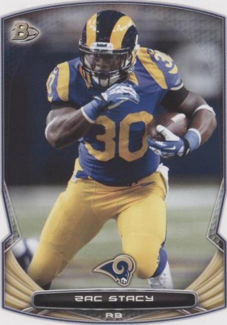 2014 Bowman Zac Stacy #8 - 1 of 2