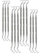 Premium 12 pcs Dental Explorer Scaler Probe Explorer #23/17A Surgical Instrument
