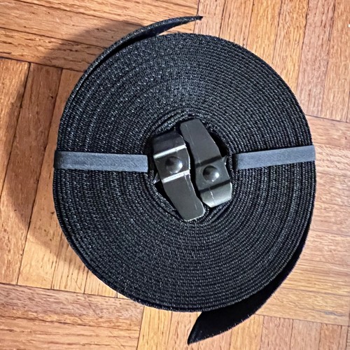 Garage Fit Wooden 1.1" Rings & 15FT numbered 1.5" Straps Exercise Gym Training - Picture 4 of 7