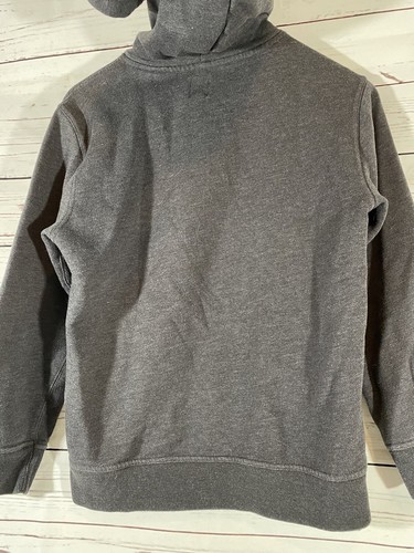 Sudadera con Capucha Gap Kids Talla XXL Manga Larga Gris Sudadera con Capucha Naranja Logo Deletrear - Imagen 7 de 9