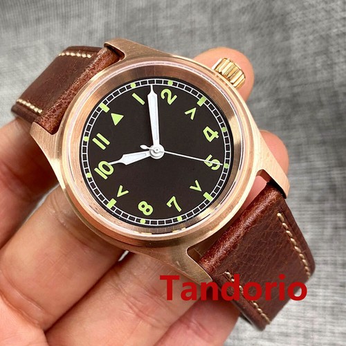 36mm California Dial Cusn8 Bronze 20ATM Saphirglas NH35A PT5000 Automatik Uhr - Bild 17 von 17