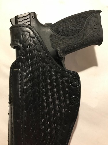 Gould and Goodrich LH Level 2 Retention Duty Holster for S&W M&P 9/40 - Picture 3 of 8