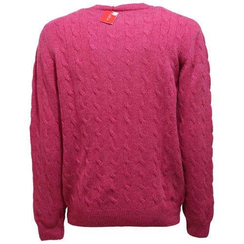 0037V maglione ALTEA uomo rosa maglie uomo lana sweater men - Imagen 2 de 4