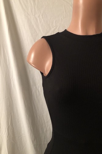 **Midnight Black Barcelona Assassin Style Dress~Size Small** - Picture 7 of 12