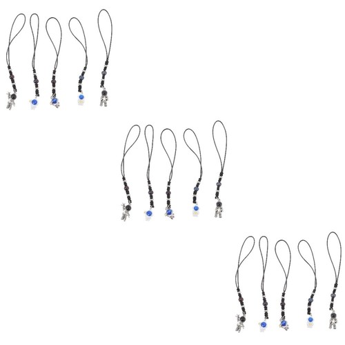 Set of 3 Astronauten-Schlüsselanhänger in Form Eines Hängende Verzierung - Zdjęcie 2 z 12