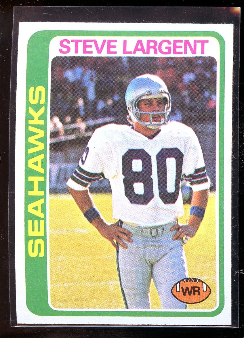 1978 TOPPS #443 STEVE LARGENT SEAHAWKS NM+ A03399 | eBay