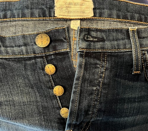 Current Elliott The Traveler Jeans Womens Size 29 Button Fly Loved Wash Boho - Picture 10 of 17