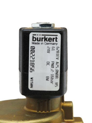Bürkert 2/2 Way Square Servogesteuert 6281EV A25, 2-16bar, 24VDC, Onbr 8W - Picture 8 of 8