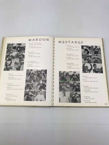 1939 Salina Kansas High School Yearbook The Trail - Picture 4 of 5