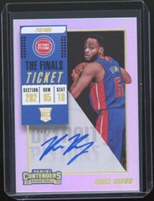 2018-19 Panini Contenders The Finals Ticket Rookie Auto #145 Bruce Brown #21/25