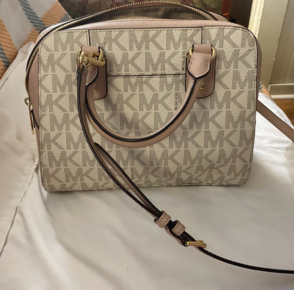 Michael kors best sale sandrine stud satchel