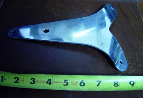 Norton, Triumph, BSA, Cafe, OIF, Alloy Fender Brackets. Universal Fit, NOS - Bild 3 von 5