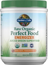 Raw Organic Perfect Food Energizer Juiced Green Superfood Powder - Yerba Mate...