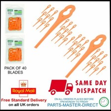ALM FLORABEST FAT 18 BS 18 B3 FRTA 20 GRASS TRIMMER PLASTIC BLADES 40 PER PACK