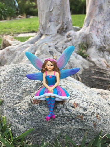 Emilie la Fata d'Azar in Miniatura per il tuo giardino delle fate / giardino in miniatura - Foto 3 di 9