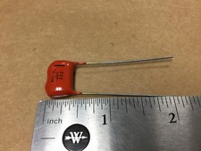 2 PC NPC-EL .047uF 200V 10 ORANGE DROP Capacitor