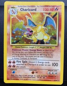 Charizard 004/102 Base Set Holo
