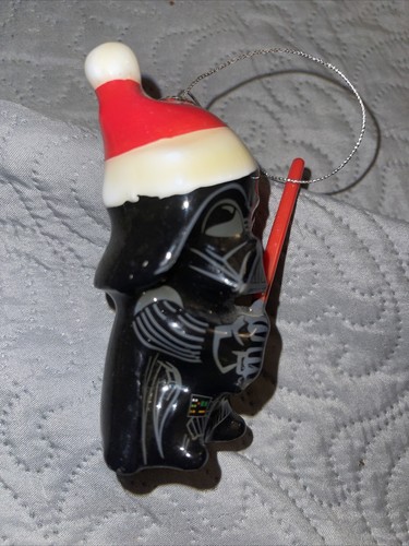 Darth Vadar CHRISTMAS ORNAMENT Santa Hat Collectible STAR WARS - Picture 2 of 13
