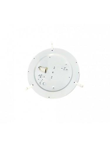MONTATURA STRUTTURA PLAFONIERA DA SOFFITTO PARETE METALLO BIANCO DIAMETRO 40 CM - Imagen 5 de 8