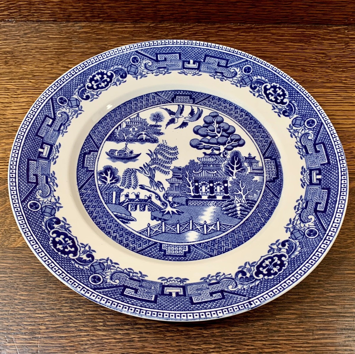 Old blue willow dishes cheap