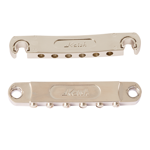LP Roller Saddle Tune-O-Matic Bridge Stopbar Tailpiece w/ Clip-Lock For Les Paul - Picture 7 of 28