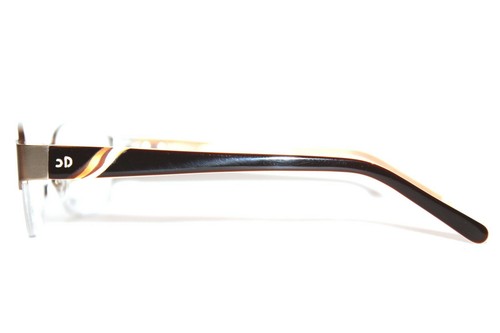 NEW CATHERINE DENEUVE CD 0406 032 GOLD SEMI RIMLESS EYEGLASSES 54-17-135 W/ CASE - Picture 4 of 7