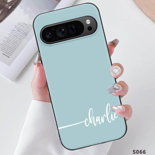 Funda de teléfono personalizada con nombre dulce para Google Pixel 7A 8A 9A 7 8 9 cubierta de silicona - Imagen 62 de 81