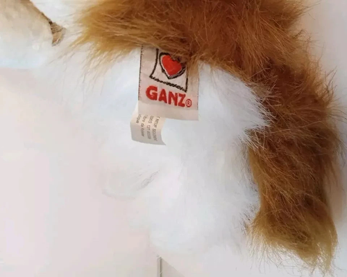 Ganz Webkinz Collie Dog Plush Toy No Code 7" tall x 12" long Clean Soft HM149 - Picture 7 of 7