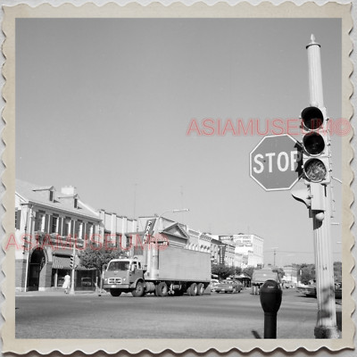 50s LAKE GENEVA WISCONSIN WALWORTH MILWAUKEE STREET SCENE OLD USA Photo 11030